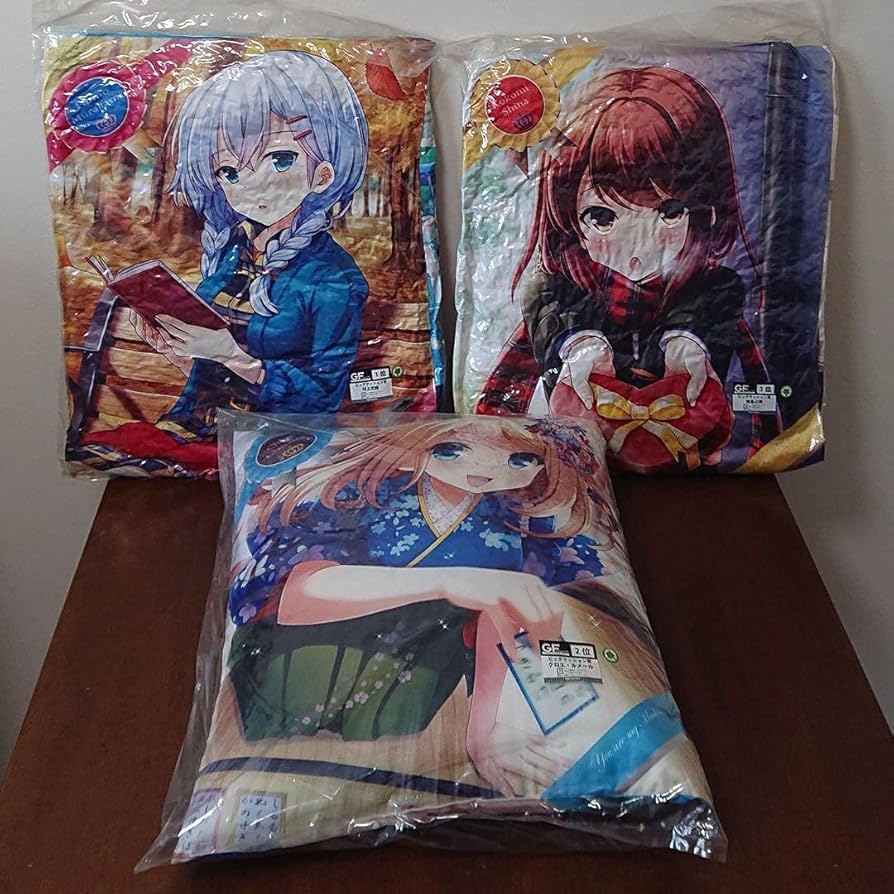 ★全３種セット❤️ガールフレンド❤️ビッグクッション賞★村上文緒★クロエ★椎名 ❤️全3種セット❤️ガールフレンド❤️ビッグクッション賞